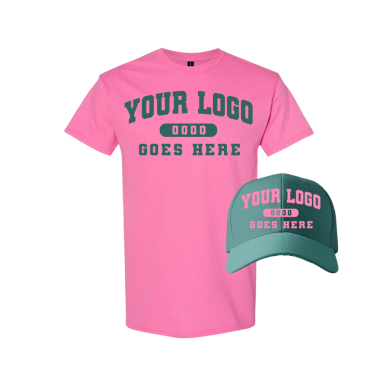 Combo PS1400 Triton Green / Azalea Tee